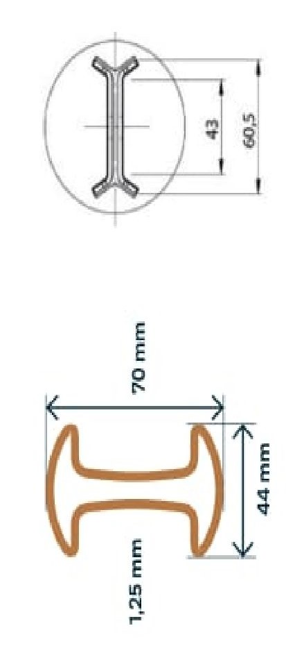 Poteaux Clipix + capuchon