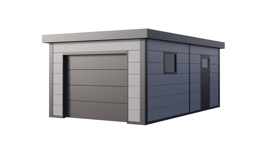 GARAGE CLASSICO 3663G (6m28 x 3m58) Haut.2m65