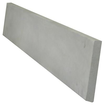 Plaque Droite Beton 200/40 Lisse ANTHRACITE (62kg/p)