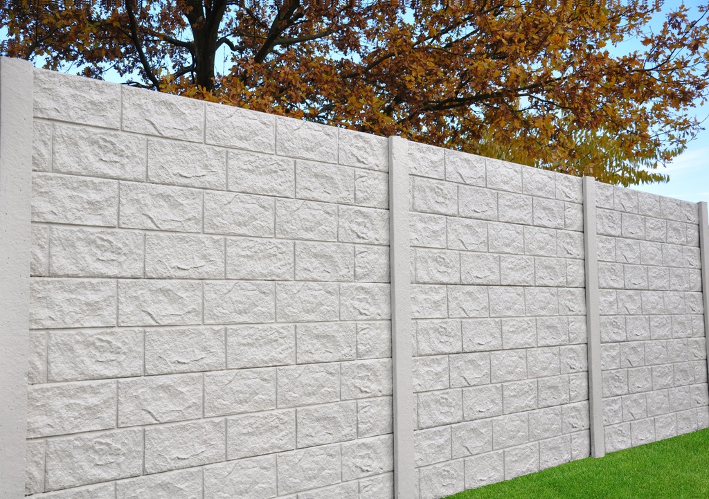 Plaque Droite Beton 200/40 MAXI STONE Naturel DF (65kg/p)