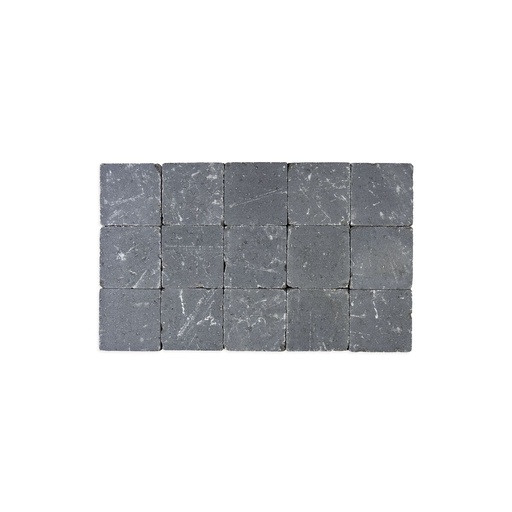 [pavcoe15156grisoutam] Pavé Coeck Beton 15x15x6 cm Gris-Souris Tambouriné (€/m²)