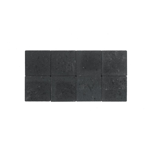 [pavcoe15156nontam] Pavé Coeck beton 15x15x6 cm Noir non tambouriné avec chanfrains (€/m²)