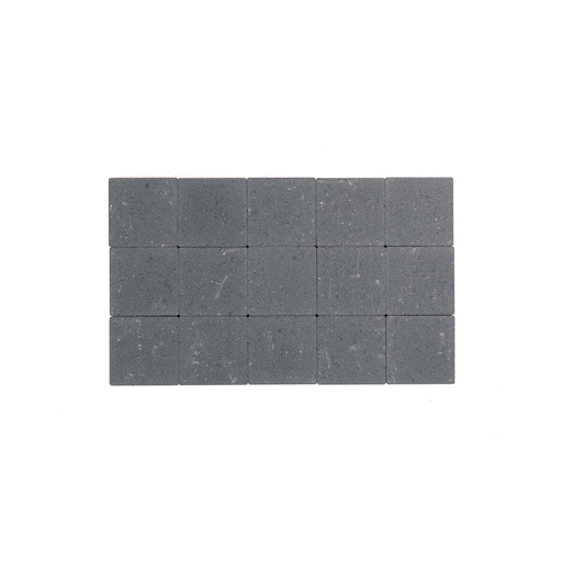 [pavcoe15156grisounontam] Pavé Coeck Béton 15x15x6 cm Gris-Souris Non tambouriné avec chanfrains (€/m²)