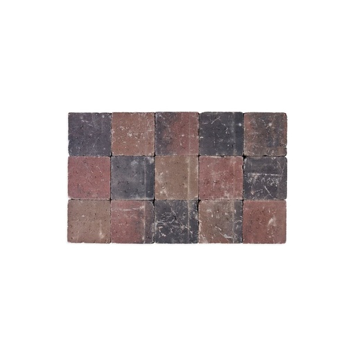 [pavcoe15155auttam] Pavé Coeck Béton 15x15x5 cm Automne tambouriné (€/m²)