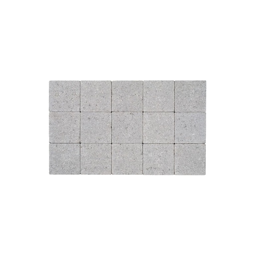 [pavcoeinlin15156gri] Pavé In-Line Tambouriné 15x15x6 cm Gris (€/m²)