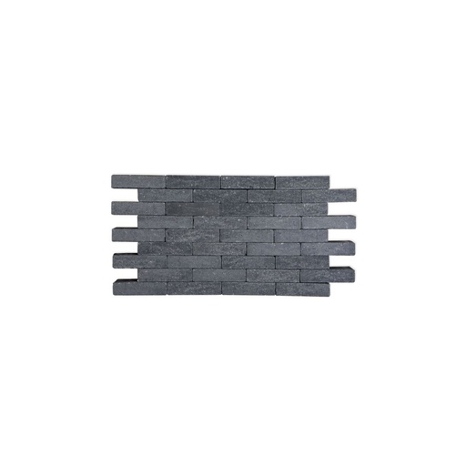 [pavcoeinlin2056noi] Pavé Coeck In-Line Tambouriné Waal 20x5x6 Noir (€/m²)