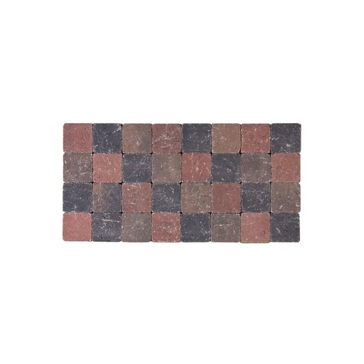 [pavcoe10106auttam] Pavé Coeck Tambouriné 10x10x6 cm Automne (€/m²)