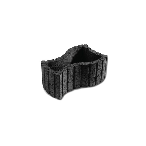 [bacflecinant] Bac à fleurs Cinthia Anthracite 58.3/35/25 cm